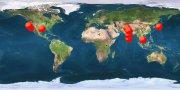 World Map Visitor Counter