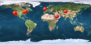 SmallCounter world visitor map