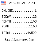 hit counter
